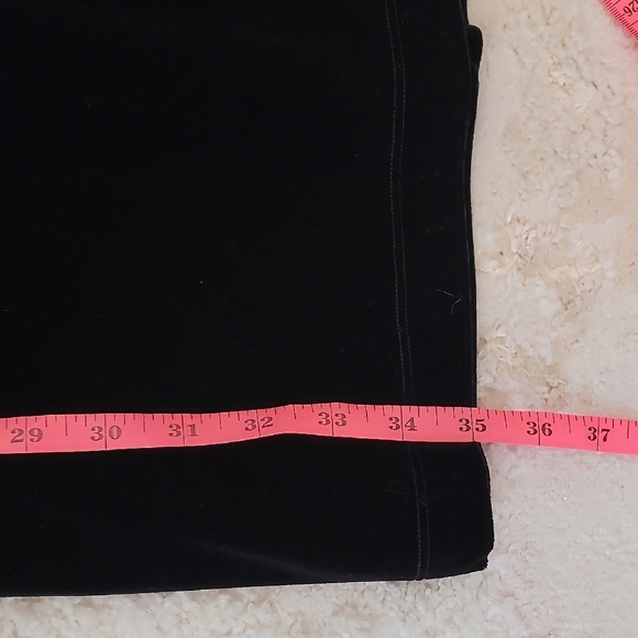 Y2K NoBo Velvet Mini Dress Size L Black Sheer Short Sleeve Whimsigoth Square Nec - Picture 13 of 15